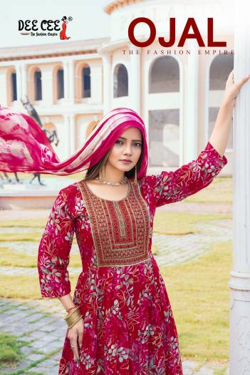 OJAL BY DEECEE DESIGNER ANARKALI SALWAR SUIT WHOLESALER IN INDIA